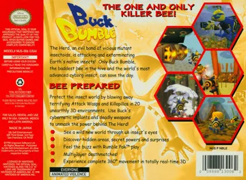 Buck Bumble (USA) box cover back